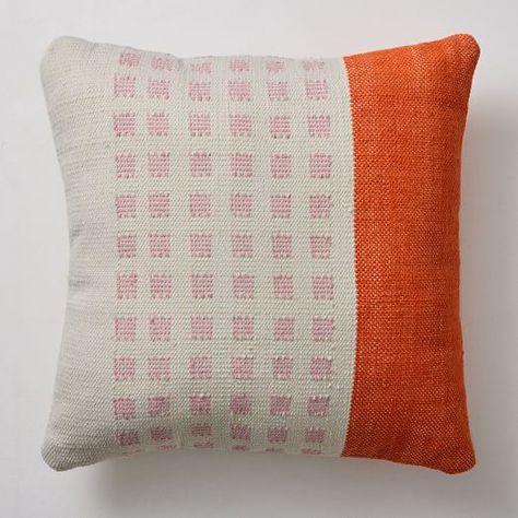 Throw Pillows & Decorative Pillows | West Elm West Elm Kids, Outdoor Pouf, Modern Throw Pillows, Outdoor Floor Cushions, Indoor Outdoor Pillows, Outdoor Pillow, Pottery Barn Teen, Stripe Pillow, Key Details