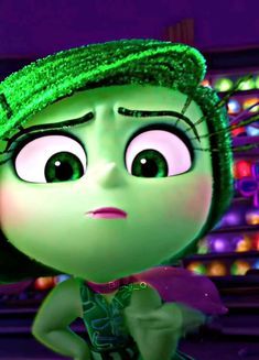 #insideout #disgust #keşfet #pinterest Disgust Edits Inside Out, Inside Out Fear X Disgust, Inside Put 2 Characters, Inside Out Disgust Pfp, Disgust X Fear, Inside Out 2 Video, Disgust Inside Out Icon Pfp, Fear From Inside Out, Disgust From Inside Out