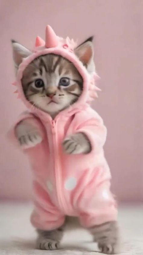 funny video Puppies Images, Adorable Kittens Funny, Animals With Captions, Funny Animal Clips, Cute Puppies Images, Dancing Animals, Funny Animals With Captions, Animal Humour, Image Chat