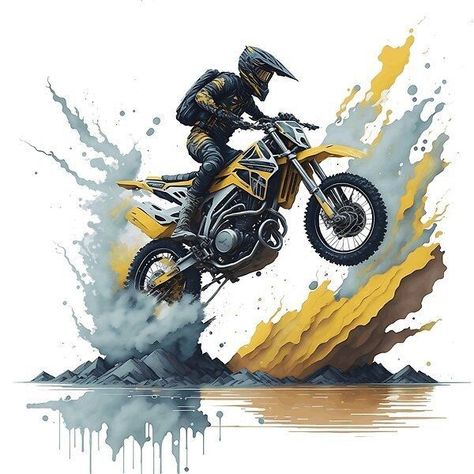 Motorbike Illustration, Motorbike Art, Sticker Tattoo, Bike Sketch, Motorcycle Illustration, Tattoo Trend, Graffiti Wallpaper Iphone, Motorcycle Decor, Cute Backgrounds For Phones