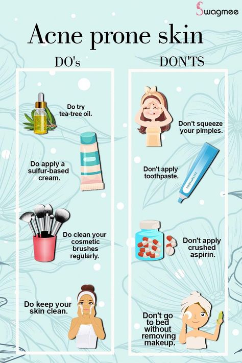 Do's and Don'ts of Acne Prone Skin Acne Types, Wellness Supplements, Cystic Acne Remedies, Face Mapping Acne, Haut Routine, Acne Prone Skin Care, Bad Acne, Acne Overnight, Acne Free Skin