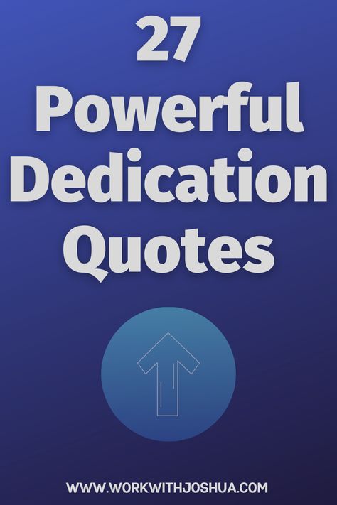 Everyone needs something to be dedicated towards, and these hand-picked quotes will keep you aligned with what's true to you. #dedication #commitment #dedicationquotes Hardwork And Dedication Quotes, Quotes About Dedication, Dedicated Quotes, Quotes About Commitment, Dedication Quotes, Work Quotes, Be True To Yourself, Famous Quotes, Hand Picked