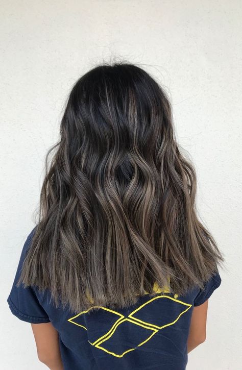 Ashy Balayage, Brown Hair Balayage, Brown Blonde Hair, Hair Color Balayage, Hair Inspiration Color, Hair Inspo Color, Grunge Hair, Light Brown Hair, Brown Hair Colors