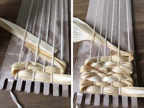 Corn Husk Weaving | Museum of Fine Arts Boston Corn Husk Uses, Corn Husk Crafts Diy, Corn Diy Crafts, Corn Husk Wreath Diy, Corn Husk Basket Weaving, Corn Husk Weaving, Corn Husk Basket, Corn Husk Wreath, Corn Husk Crafts