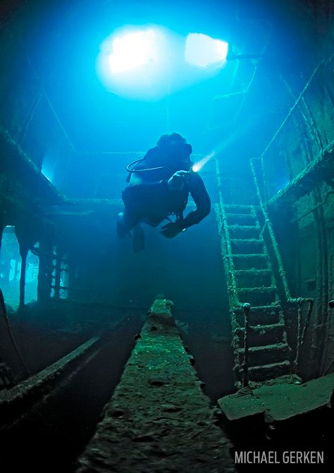 The World's Best Destinations for Wreck Diving | Scuba Diving Chuuk Lagoon, Ship Wreck, Diver Down, Underwater Images, German Submarines, Florida Springs, A Ship, Red Sea, Shipwreck