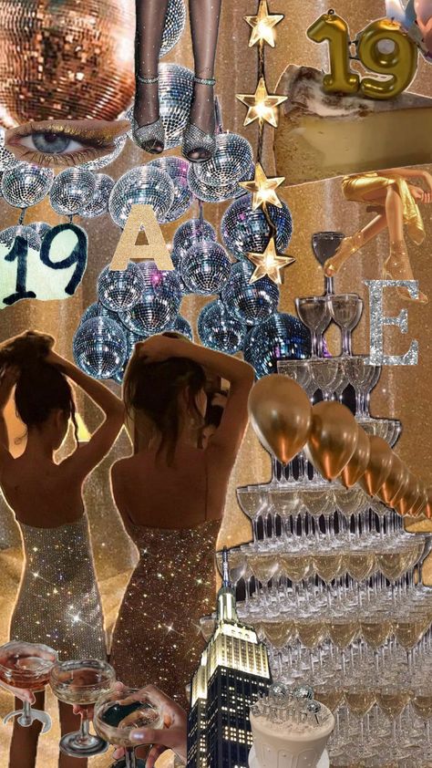 #myfirstshuffle #nineteen #birthday #birthdaybash #party #nightout #gold #silver Nineteen Birthday, Birthday Aesthetic, Birthday Bash, Connect With People, Your Aesthetic, Creative Energy, Night Out, Energy, Birthday