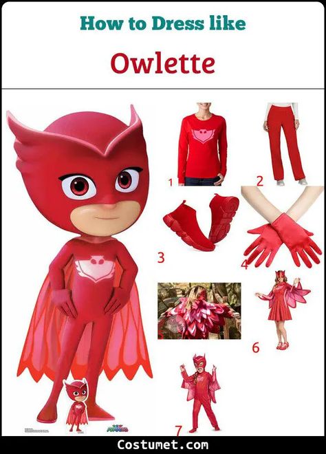 Owlette Cape, Owlette Pj Masks, Owlette Wings, Owlette Costume, Adult Costumes Diy, Pj Masks Birthday Cake, Owl Wings, Owl Mask, Owl Costume