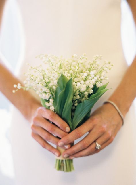 Liz McDaniel’s Wedding in New York City Lily Of The Valley Bouquet, Simple Bouquet, Green Jewellery, Bouquet Photography, Wild Bunch, Trendy Flowers, High Line, French Wedding, Jewellery Gifts