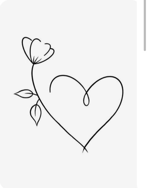 Heart Bow Tattoo, Floral Heart Tattoo Design, Heart And Rose Tattoo, Self Healing Tattoo Ideas, Open Heart Tattoo, Heart Flower Tattoo, Rose Heart Tattoo, Flower Drawing Tutorials, Bow Tattoo