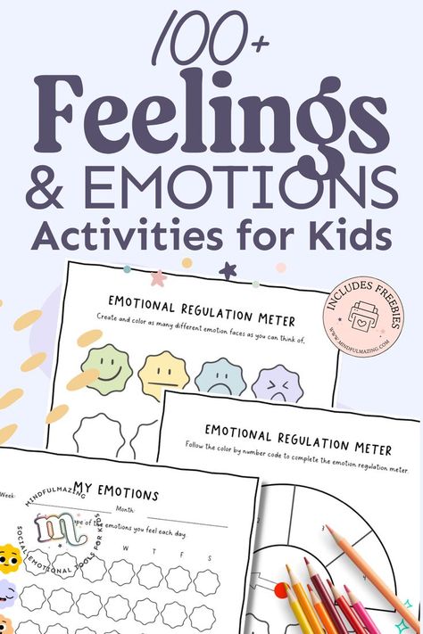 Feeling Crafts, Emotions Activities For Kids, Feelings Activities For Kids, Feelings And Emotions Activities, Emotions For Kids, Feelings Activities Preschool, Teach Feelings, Emotions Game, Emotional Intelligence Activities