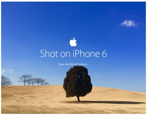 Apple launched the 'Shot on iPhone 6′ campaign, which I thought was a really powerful and effective way of advertising their phone's camera capabilities. The ad is simple, with just an image and a phrase. But there's power in simplicity. Apple Shots, Apple Advertising, Iphone 6 Photography, Shot On Iphone, Apple Launch, Iphone 6 Wallpaper, Cool Tech Gadgets, World Photo, Launch Event