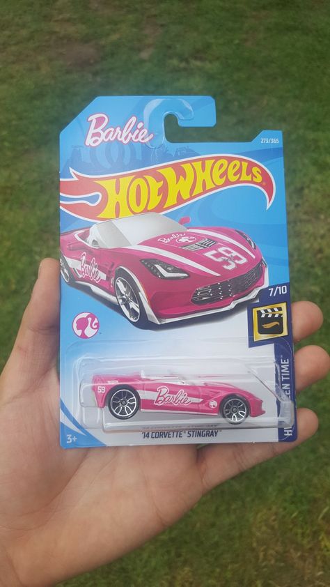 Pink Hot Wheels Cars, Barbie Hot Wheels, Pink Hot Wheels, Hot Wheels Display Case, Pink Drawing, Hot Wheels Display, Wheel Logo, Barbie Room, Old Vintage Cars