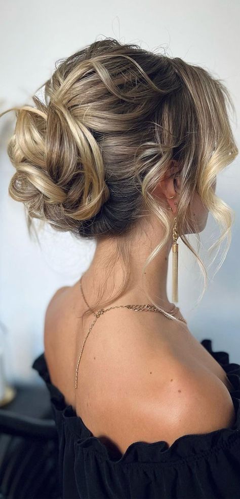 Bridal hairstyles that perfect for ceremony and reception 15 High Bun Wedding Hairstyles With Veil, Wedding Hair Updo Front View, 2023 Updos, Bridal Hair Updo With Veil, Wedding Hair Dos, Voluminous Bun, High Bun Wedding Hairstyles, Messy Updo Hairstyles, Blonde Wedding Hair