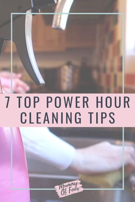 7 Top Power Hour Cleaning Tips Cleaning Videos, Bathroom Cleaning Supplies, Power Hour, Bathroom Cleaning Hacks, Music Motivation, Speed Cleaning, Super Busy, Cleaners Homemade, Friends Mom