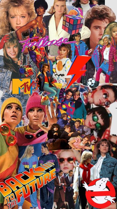 the 80s #80s #1980s #80sfashion #80spopculture #shuffle #moodboard Annee 80 Aesthetic, 80s Iphone Wallpaper, 1980s Moodboard, 80s Homecoming, 1980s Culture, 80s Culture, 80's Prom, 80's Vibes, 1980s Aesthetic