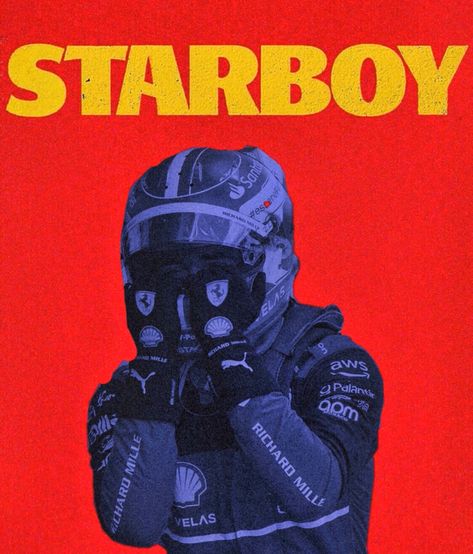 Aesthetic Charles Leclerc, Starboy Aesthetic, Formula 1 Ferrari, Mcqueen Cars, Pray For Love, F1 Art, Formula 1 Car Racing, F1 Poster, F1 Cars