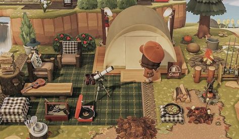 21 Most Brilliant ACNH Campsite Ideas — The Ultimate List - TBM | TheBestMods Acnh Campsite Ideas, Acnh Campsite, Campsite Ideas, Cottagecore Animal Crossing, Acnh Cottagecore, Corkboard Ideas Decor, Animal Crossing Guide, Student Christmas Gifts, Animal Crossing Wild World