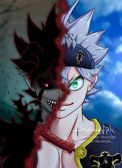 Asta Gif, Black Clover Yuno, Yuno Anime, Asta Demon, Iphone Wallpaper Off White, Wizard King, Black Clover Asta, Asta Black Clover, The Devil Inside