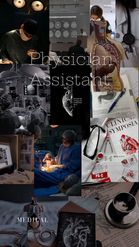 Physician Assistant Student, Physician Assistant School, College Vision Board, Pa School, School Application, Career Vision Board, Vision Board Photos, Medical School Inspiration, Life Vision Board