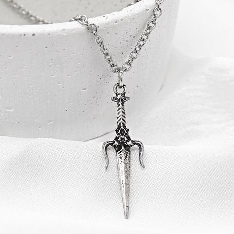 Pointed Dagger Necklace 

This grungy sword pendant... - Depop Dagger Necklace, Edgy Look, Accessories Jewelry Necklace, Women Accessories Jewelry, Women's Jewelry, Bend, Jewelry Sales, Women's Accessories, Dress With Sneakers