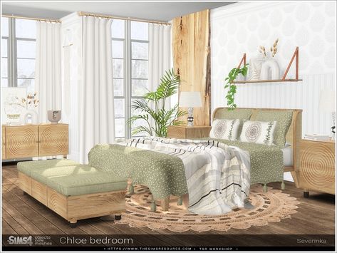 Sims 4 Beds, Parents Bedroom, Die Sims 4, Mod Furniture, Sims 4 Bedroom, Dining Rug, Casas The Sims 4, Adult Bedroom, Sims 4 Cc Furniture