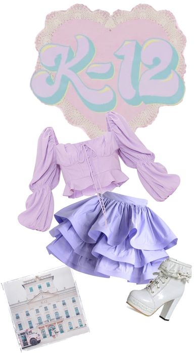 K12 Aesthetic Outfits, K12 Concert Outfit, Melanie Martinez Fashion Inspiration, Melanie Martinez Outfits Concert, K12 Outfit, K12 Melanie Martinez Outfits, Concert Outfit Melanie Martinez, K-12 Concert Outfit, K12 Inspired Outfits