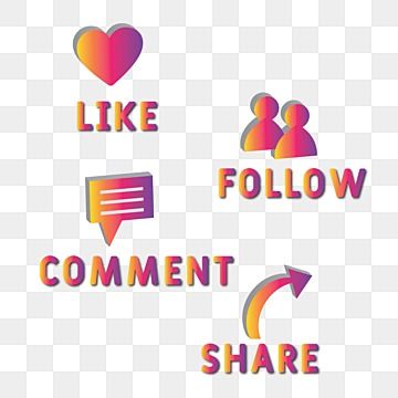 Like Share Follow Logo, Like Comment Share Save Icon Instagram, Like Follow Share Icon, Instagram Like Png, Like Follow Share Instagram, Instagram Follow Button, Follow Icon, Follow Logo, Chiropractic Quotes