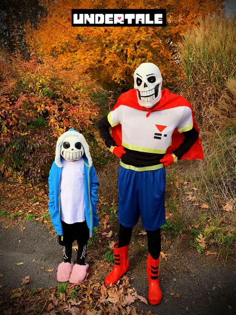 Sans Halloween Costume, Underfell Sans Cosplay, Alphys Cosplay, Undertale Halloween Wallpaper, Papyrus Cosplay, Undertale Costumes, Sans Cosplay, Undertale Cosplay, Kids Homemade