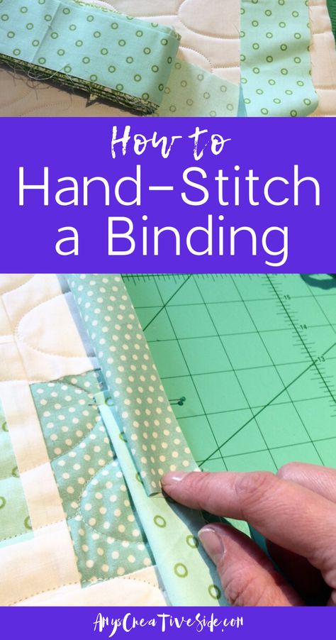 Machine Binding A Quilt, Tips Menjahit, Bag Construction, Quilt Binding Tutorial, Beginning Quilting, Sewing Binding, Binding Tutorial, Quilt Binding, Bias Binding