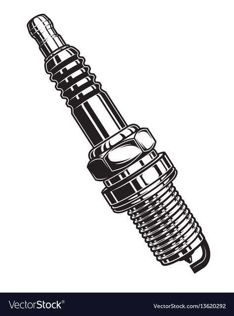 Spark Plug Tattoo Design, Spark Plug Drawing, Spark Plug Tattoo, Engine Illustration, Piston Tattoo, Engine Tattoo, Rustic Toilet Paper Holders, Harley Davidson Tattoos, Mechanic Tattoo