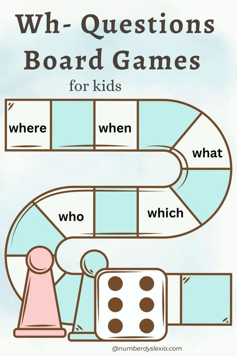 Here is we explore the some cool wh-questions board games that are fun, challenging, exciting, and knowledgeable. the perfect board game for your kid, and help them develop wh-question skills. promote learning and interpersonal skills in children.#boardgames #learning #whquestions #kidsgames #whquestionslearning. You can also download the PDF version the link is given below as: Wh Questions Games, Wh Questions Activities, English Poems For Kids, English Poems, School Speech Therapy, Question Game, Wh Questions, Expressive Language, Numbers For Kids