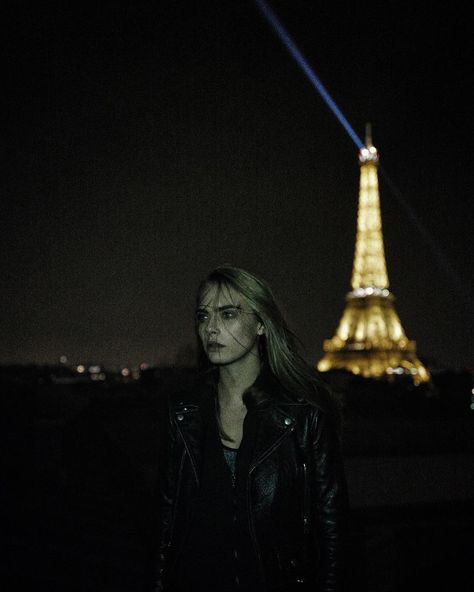 @ caradelevingne : Parisian Nights ... by @jr _Apr 2-2016. Cara Delevingne Aesthetic, Cara Delevingne Wallpaper, Lineisy Montero, Mystery Film, Catwalk Models, Gal Pal, Cara Delevingne, Aesthetic Wallpaper, Role Models