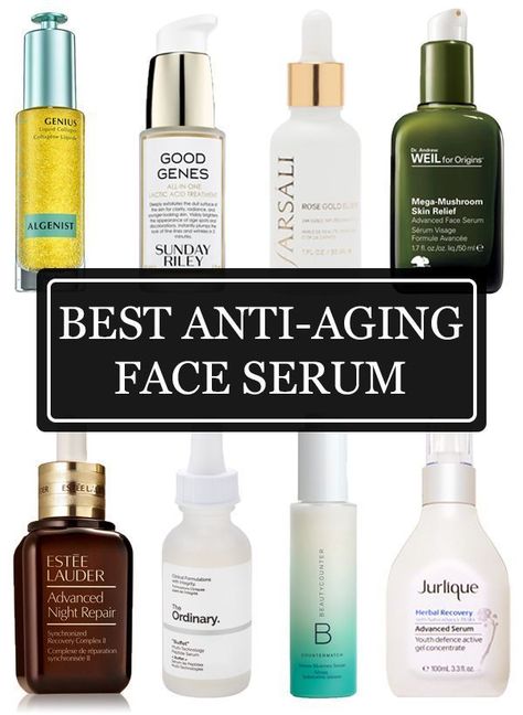 Anti-aging serums are all the rage these days, but why is it so hard to find a good one? I'll review what makes a good anti-aging serum and 7 of my favorite brands. Click here and see my favorite… More Serum For Oily Skin, Best Anti Aging Serum, Skin Care Routine For 20s, Anti Aging Face Serum, Natural Hair Mask, Anti Aging Oils, Aging Face, Anti Aging Face, Image Skincare