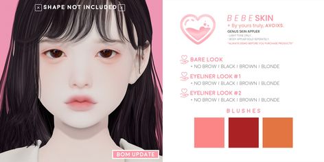 Alpha Cc, The Sims 4 Skin, Makeup Cc, Sims 4 Anime, Sims 4 Children, Sims 4 Cc Makeup, Sims 4 Dresses, Sims Four, Sims4 Clothes