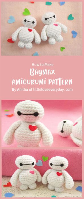 Amigurumi Baymax Free Pattern, Crochet Baymax Pattern Free, Baymax Crochet Pattern Free, Pattern Ideas, Baymax, Amigurumi Free, Follow You, Soft Yarn, Cute Crochet