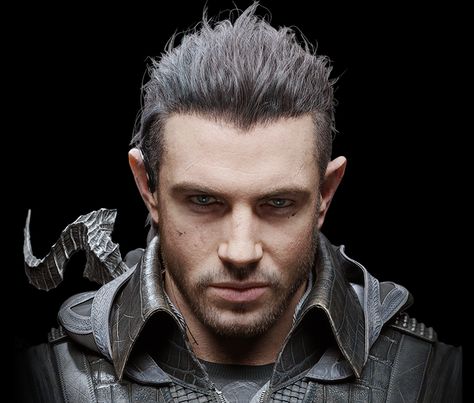 Nyx Ulric - "Kingsglaive" Final Fantasy XV Nyx Ulric Kingsglaive, Nyx Ulric, Face Anatomy, Fantasy Kingdom, Fantasy Heroes, Final Fantasy Art, Fantasy Collection, Fantasy Images, Final Fantasy Xv