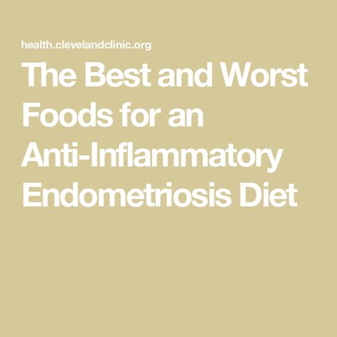 The Best and Worst Foods for an Anti-Inflammatory Endometriosis Diet Endo Diet, Dairy Free Diet, Natural Healing Remedies, Low Fodmap Diet, Pelvic Pain, Bad Food, Fodmap Diet, Nutrition Plans, Digestion Problems