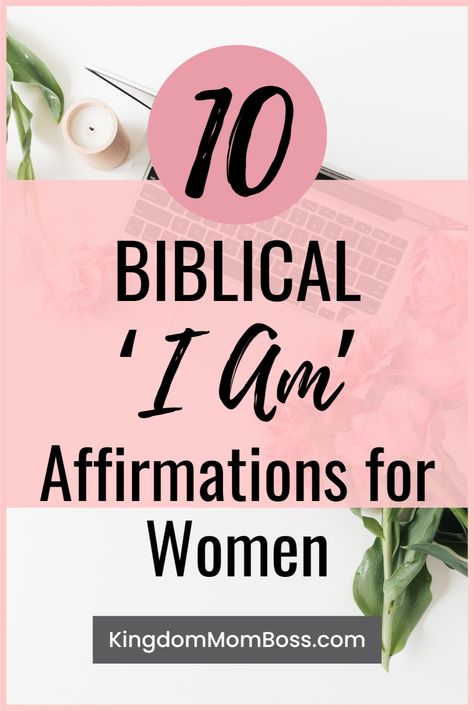 Are you a Christian woman seeking to uplift your life and business? Explore our blog post on 'I Am' affirmations from the Bible, tailored for women like you. Learn how to harness the power of biblical affirmations to transform your mindset and achieve your goals. #IAmAffirmationsWomen #BiblicalAffirmationsWomen Biblical Words Of Affirmation For Women, Biblical Truths For Women, Christian Bible Affirmations, Christian Words Of Affirmation For Women, Daily Affirmations For Christian Woman, I Am Statements For Women, Empowering Words For Women, I Am Affirmations From The Bible, God Affirmations For Women