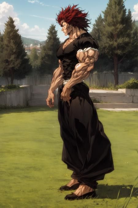 V Taper Physique Anime, Scream 6 Tara, Muscular Anime Man, Anime Bodybuilder, Baki Vs Yujiro, Baki Pose, Anime Muscle, Baki Aesthetic, Baki The Grappler