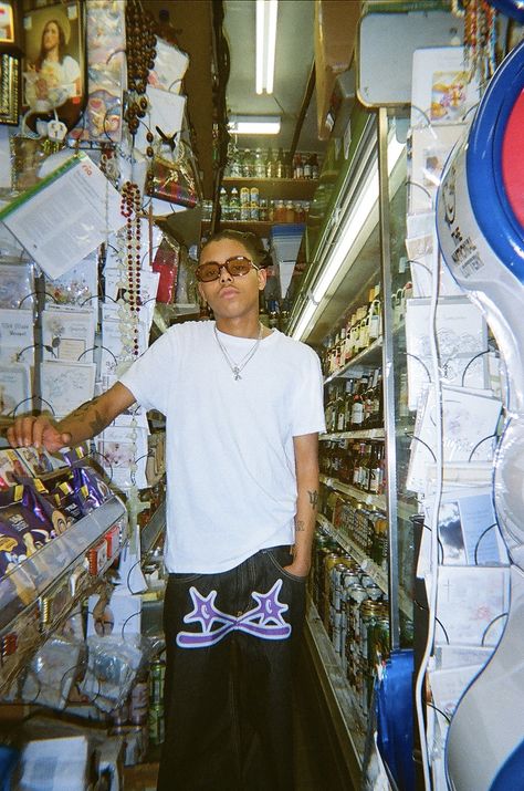 35mm film corner store streetwear Deli Photoshoot, Convient Store Photoshoot, Corner Store Photoshoot, Photoshoot Campaign, Store Photoshoot, Photo Moodboard, Dance Photoshoot, Campaign Ideas, 21st Birthday Photoshoot