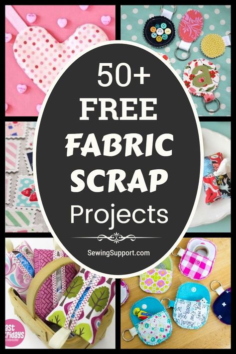 Over 50 sewing projects and tutorials using fabric scraps. Sew simple, quick, and easy, fabric crafts using small leftover scraps of fabric. Many beginner friendly projects. Great fun diy gift ideas. Things To Do With Scrapes Of Fabric, Crafting With Fabric, Fabric Uses Ideas, Scrap Fabric Applique, Sewing Projects For Scraps, Hand Sewing Projects Scrap Fabric, Small Diy Sewing Projects, Scrap Fabric Gifts, Easy Sewing Ideas To Sell