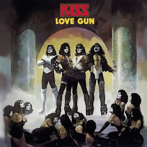 Love Gun Kiss Album Covers, Led Zeppelin Iii, Kiss Poster, Banda Kiss, Metal Baby, Nick Drake, Three Dog Night, The Smashing Pumpkins, Nfl Football 49ers