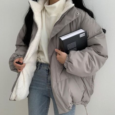 대학생 스타일, Korean Winter Outfits, Korean Winter, Korean Casual Outfits, Korean Girl Fashion, Casual Style Outfits, Korean Outfits, Winter Fashion Outfits, Looks Vintage