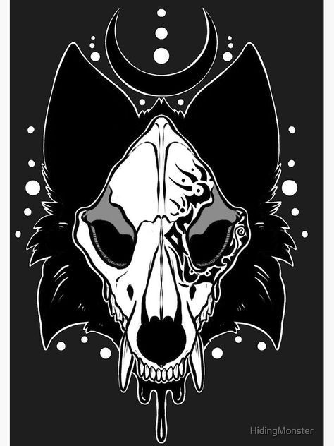 Abstract Tattoo Ideas, Skull Poster, Skull Dog, Wolf Skull, The Pose, Abstract Tattoo, Art Logo, Tattoo Ideas, Deviantart