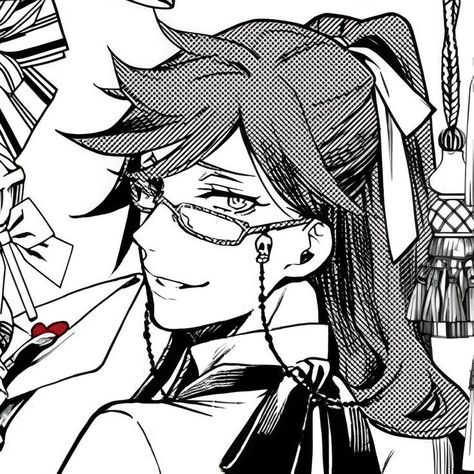 Grell Sutcliff Manga, Black Butler Grell, Grell Sutcliff, Black Butler Manga, Black Butler 3, Black Butler Anime, Black Butler Kuroshitsuji, Butler Anime, 5 Anime