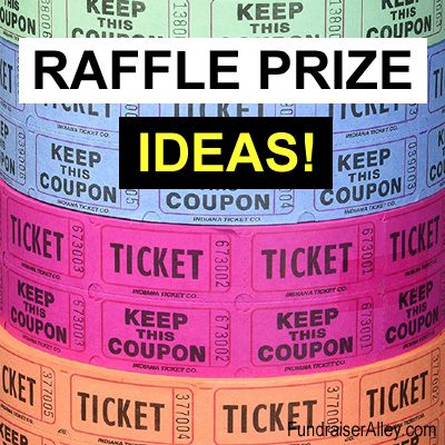 Raffle Prize Ideas and Tips for a Successful Raffle Fundraiser! #raffleprizeideas Fundraiser Games Ideas, Raffle Prize Ideas, Door Prize Ideas, Raffle Fundraiser, Fundraiser Prizes, Holiday Raffle, Easy Fundraising Ideas, 50 50 Raffle, Raffle Box