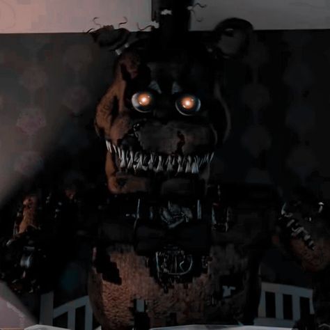 Nightmare Freddy, Freddy My Love, Fnaf Sfm, Fnaf 4, Location Icon, Animatronic Fnaf, Indie Horror, Sister Location, Freddy Fazbear