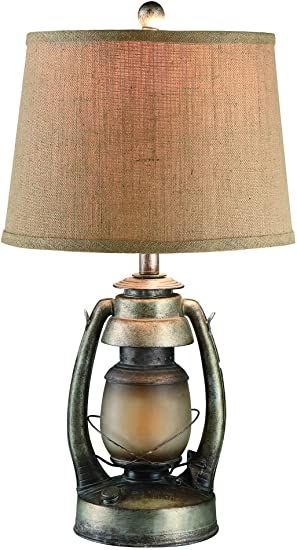 Lantern Table, Silver Lanterns, Lantern Table Lamp, Antique Table Lamps, Linen Lamp Shades, Antique Lanterns, Rustic Table Lamps, Oil Lantern, Lantern Lamp