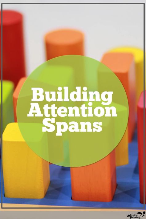 Attention Span Activities, Attention Activities For Kids, Help Kids Focus, Short Attention Span, Executive Function, Active Learning, Foundational Skills, Kids Focus, Attention Span