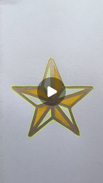 Paper Craft Ideas on Instagram: "Learn how to draw a perfect star with this simple and easy technique! Start by drawing a straight line. Then, draw another line overlapping it at an angle. Repeat this step five times to form the star's outline. Once all the lines are in place, connect all the corners to complete the star shape. For a finishing touch, color one side of each segment to give it a vibrant, three-dimensional effect. This straightforward method is perfect for creating beautiful stars for your art projects or decorations. Grab your drawing supplies and follow along to master this fun and creative technique!

Cc @easy_drawing_ideas__" Perfect Star Drawing, Drawing Ideas Stars, How To Draw A Perfect Star, Christmas Star Drawing, How To Draw Stars, Star Painting Ideas, How To Draw A Star, Star Drawing Ideas, Star Sketch